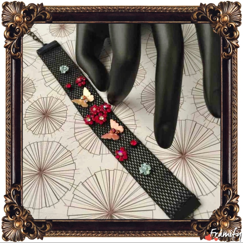 Fashion Crystal Jewelry Mesh Bracelet